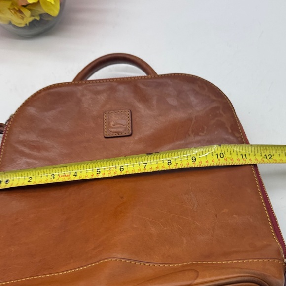 Dooney & Bourke Brown Leather Backpack As Is Condition - Picture 15 of 16